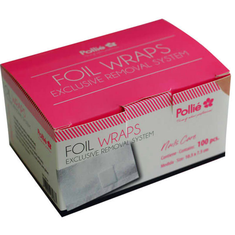 Feuilles alu + eponge Foil Wrap x100